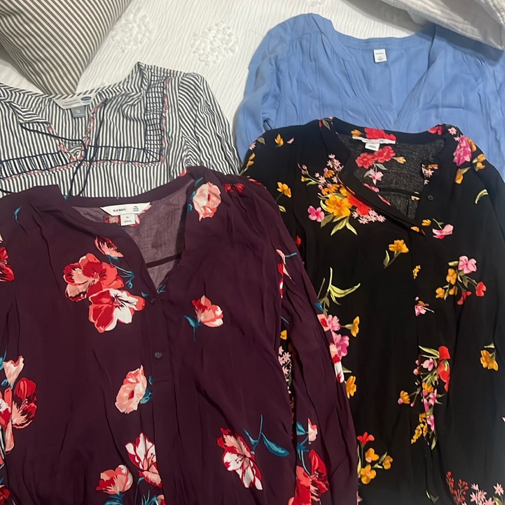 Old navy tunic shirt bundle xs and s